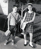 B. Lou and brother Roger